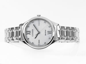 Reloj de Cuarzo Citizen Lady OF, Eco Drive E031, 32 mm, 5atm, Blanco, EM0500-73A