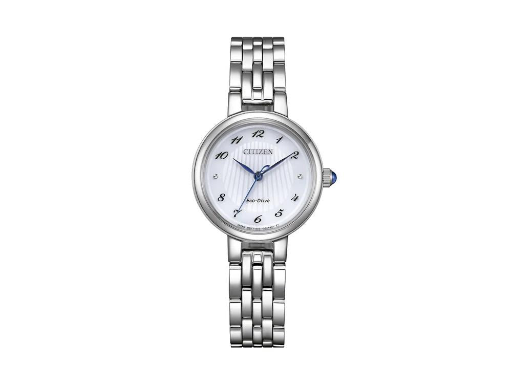 Reloj de Cuarzo Citizen Lady, Eco Drive E031, 27.7 mm, Plata, EM0990-81A