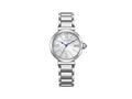 Reloj de Cuarzo Citizen Lady, Eco Drive E031, 29,5 mm, Blanco, EM1070-83A