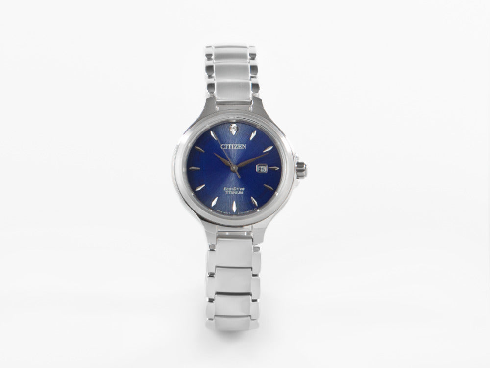 Reloj de Cuarzo Citizen Lady, Eco Drive, 31.8 mm, Azul, EW2681-81L