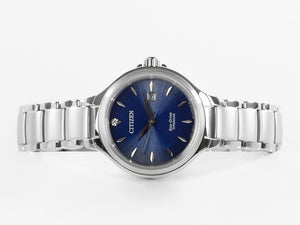Reloj de Cuarzo Citizen Lady, Eco Drive, 31.8 mm, Azul, EW2681-81L