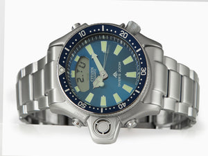 Reloj de Cuarzo Citizen Promaster Aqualand I, 50.70 mm, Azul, 20 atm, JP2000-67L