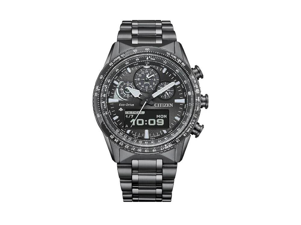 Reloj de Cuarzo Citizen Promaster Sky Pilot U830, 40 mm, Negro, JV2005-58E