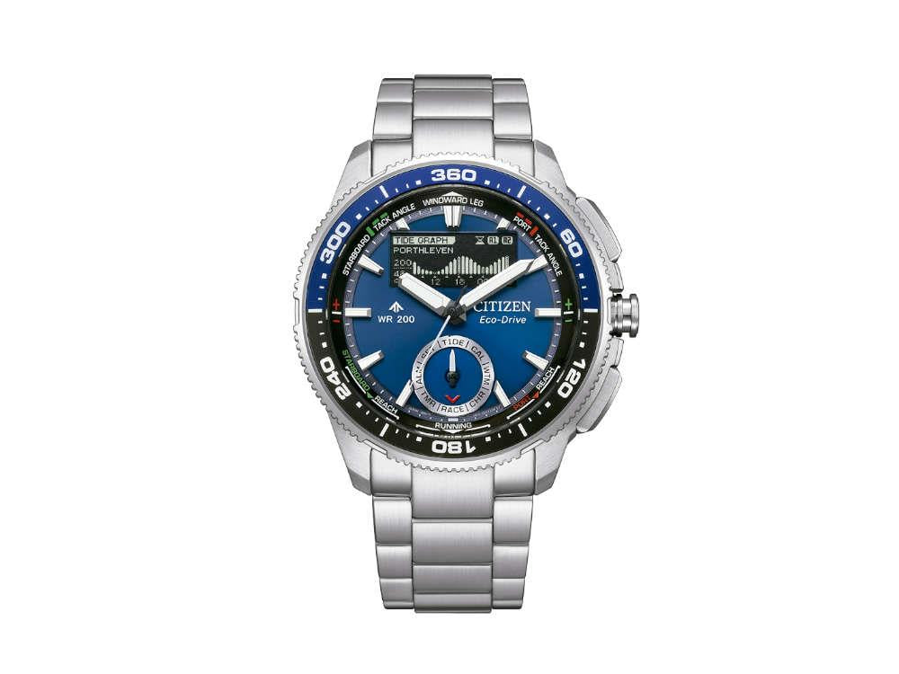 Reloj de Cuarzo Citizen Promaster Wave Tracker, 42.4 mm, Azul, JV3006-50L