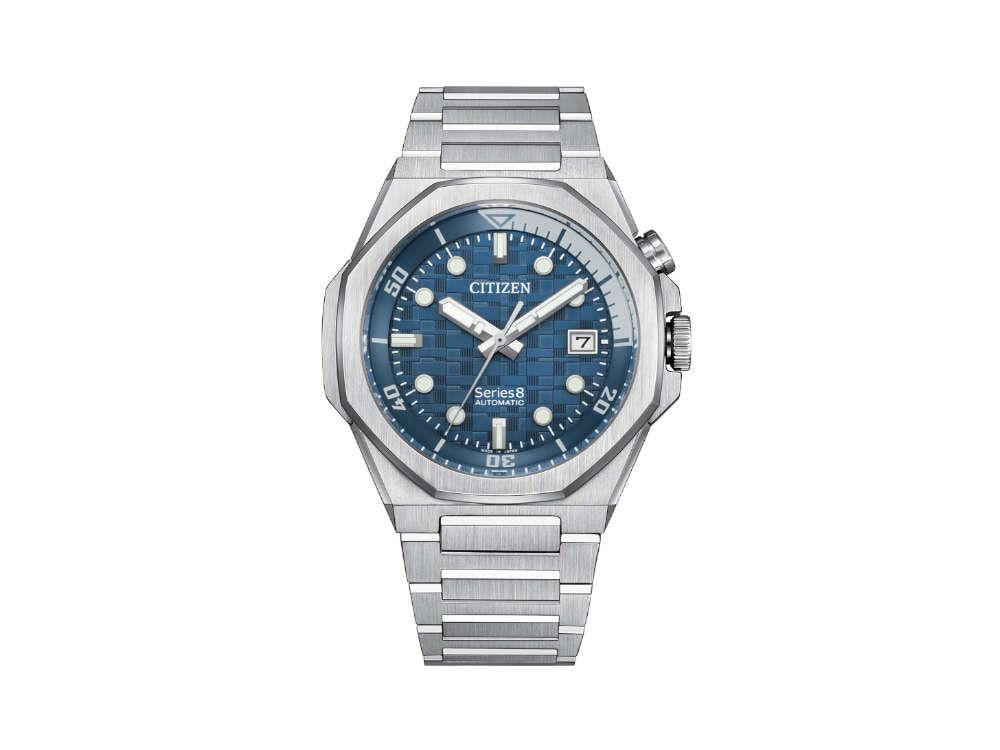 Reloj Automático Citizen Series8, Citizen 9051, 42.6 mm, Azul, NB6060-58L