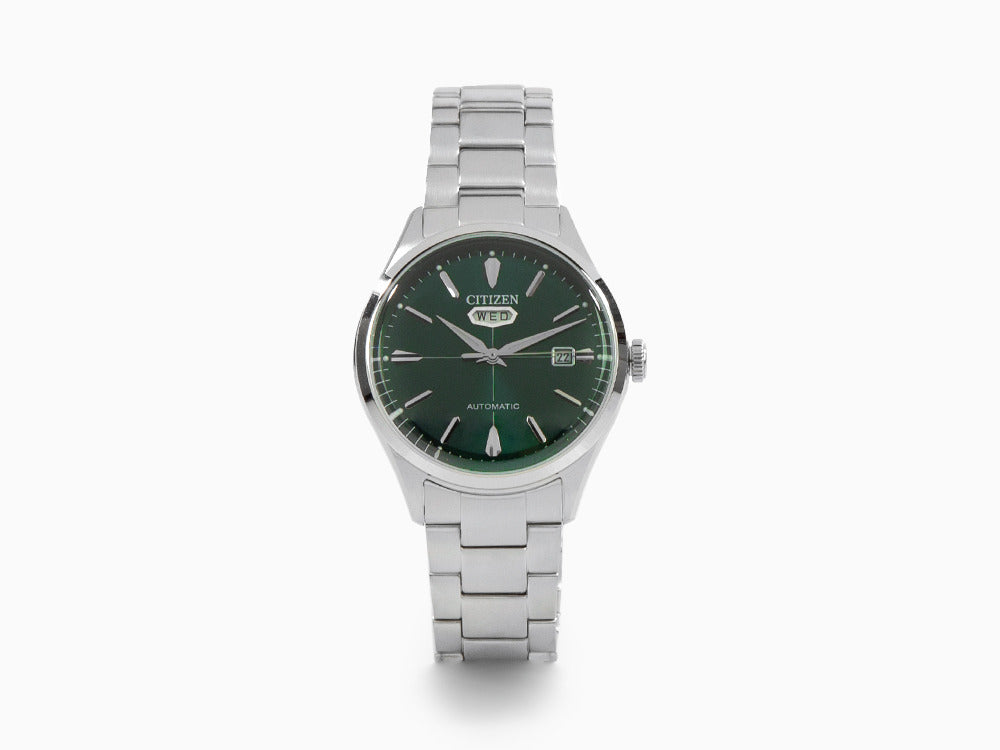 Reloj Automático Citizen C7, Citizen 8200, 40.2 mm, Verde, 5 atm , NH8391-51X