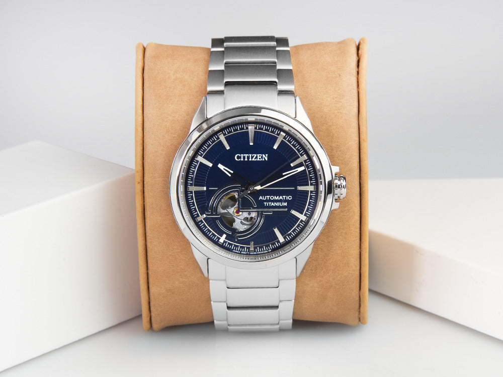 Reloj Automático Citizen Super Titanium, 8229, 40 mm, Azul, 10 atm, NH9120-88L