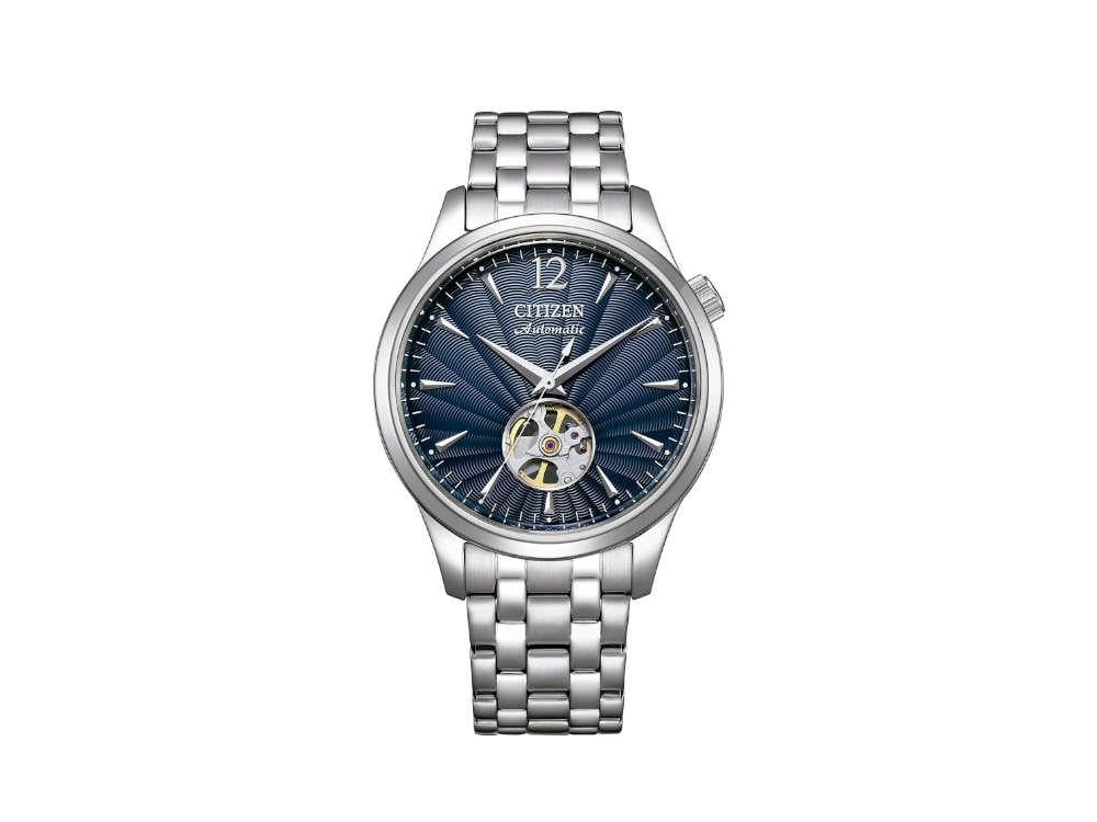 Reloj Automático Citizen Mecha Open Heart, 40 mm, Azul, 5 atm , NH9131-73L