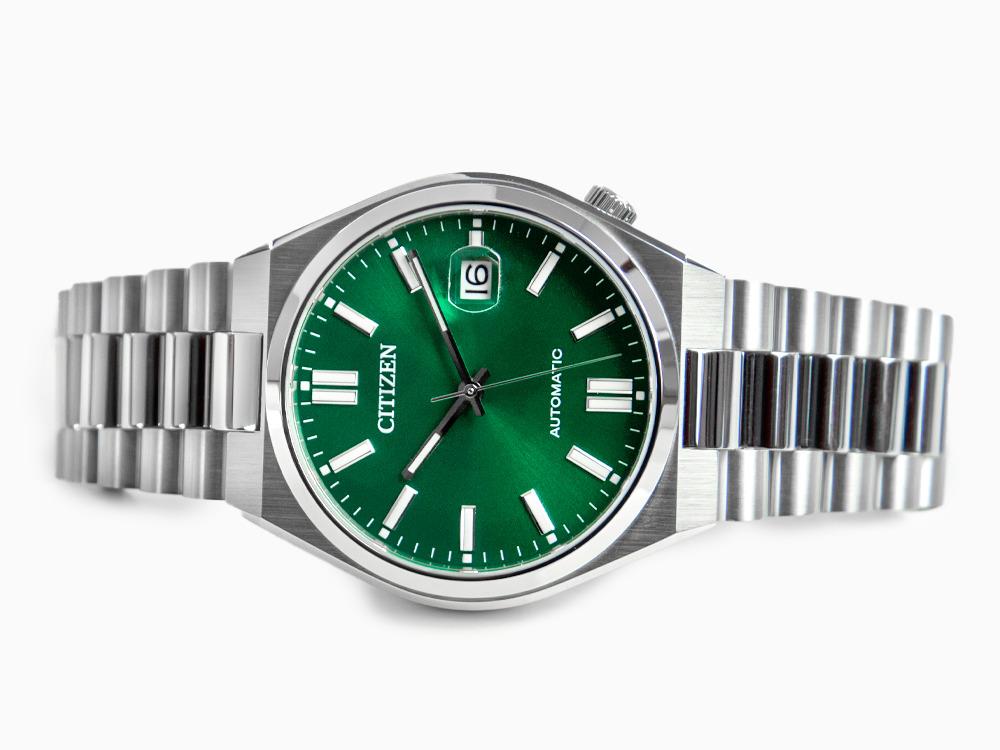 Reloj Automático Citizen Tsuyosa, Citizen 8210, 40 mm, Verde, NJ0150-81X