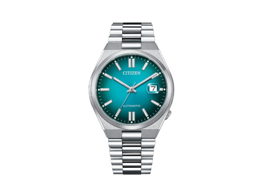 Reloj Automático Citizen Tsuyosa, Citizen 8210, 40 mm, Azul, NJ0151-88X