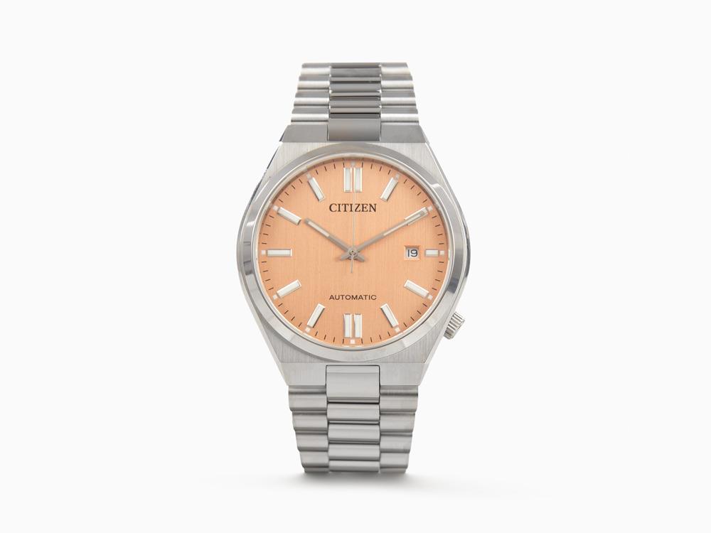 Reloj Automático Citizen Tsuyosa, Citizen 8210, 40 mm, Salmón, NJ0159-86Z