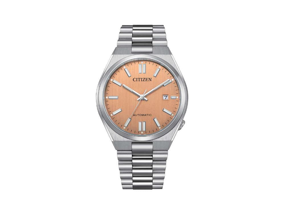Reloj Automático Citizen Tsuyosa, Citizen 8210, 40 mm, Salmón, NJ0159-86Z