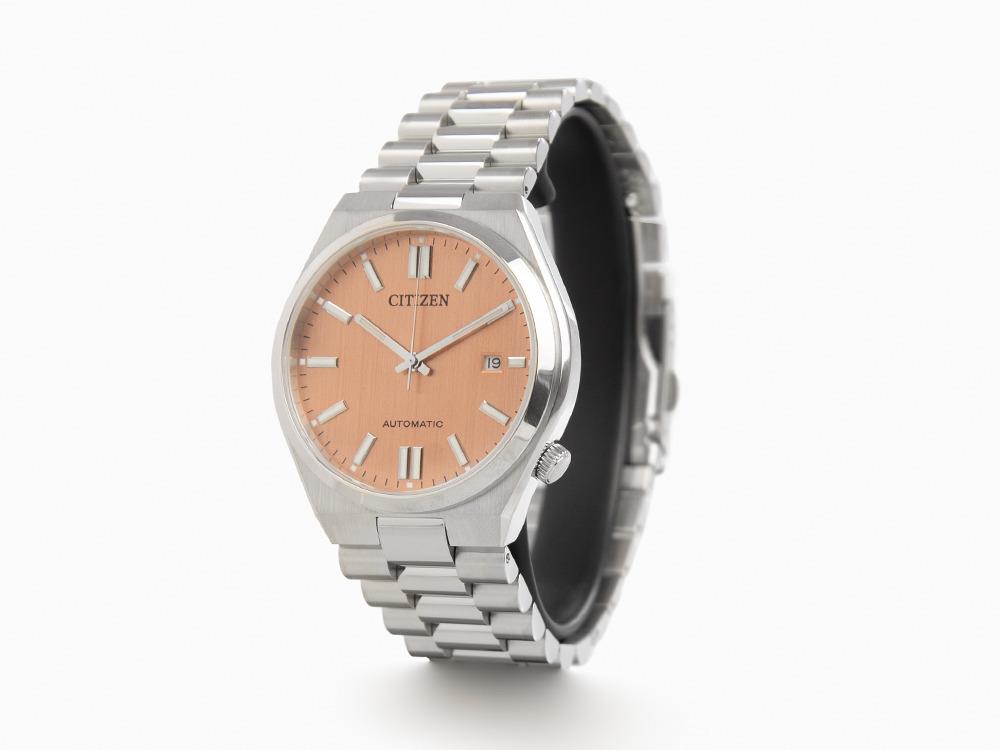 Reloj Automático Citizen Tsuyosa, Citizen 8210, 40 mm, Salmón, NJ0159-86Z