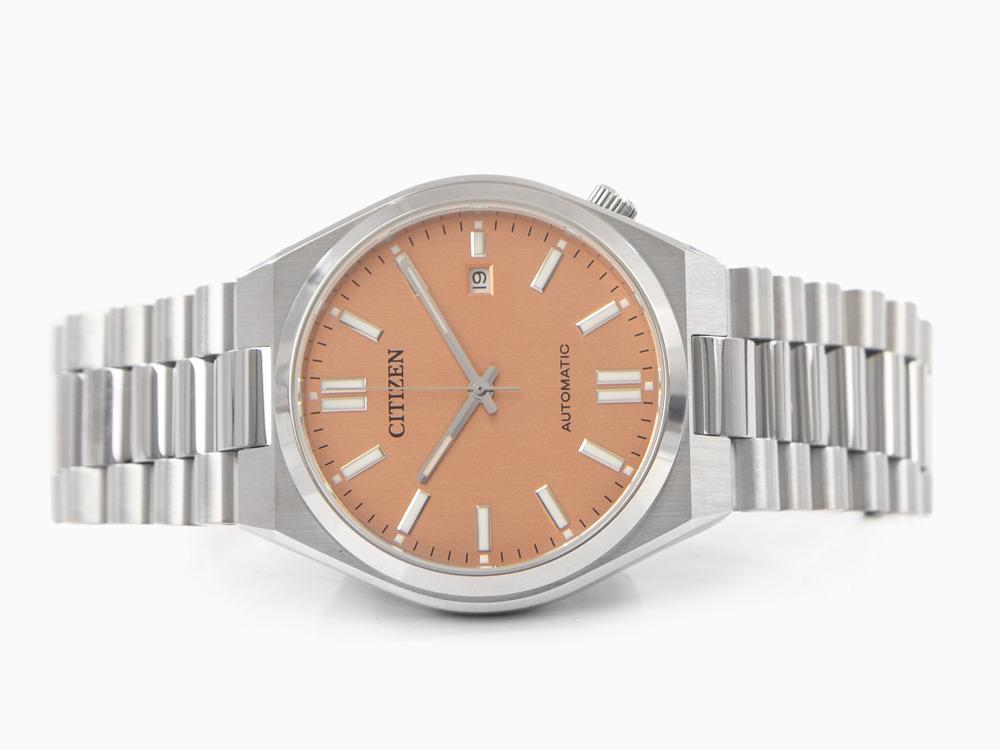 Reloj Automático Citizen Tsuyosa, Citizen 8210, 40 mm, Salmón, NJ0159-86Z