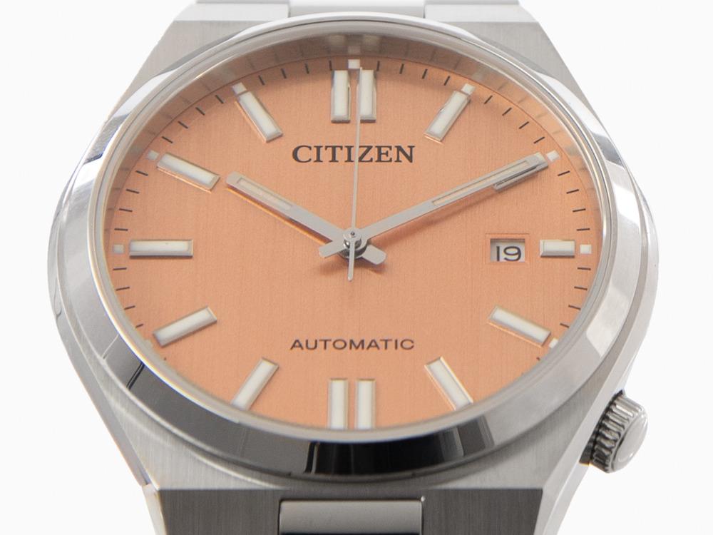 Reloj Automático Citizen Tsuyosa, Citizen 8210, 40 mm, Salmón, NJ0159-86Z