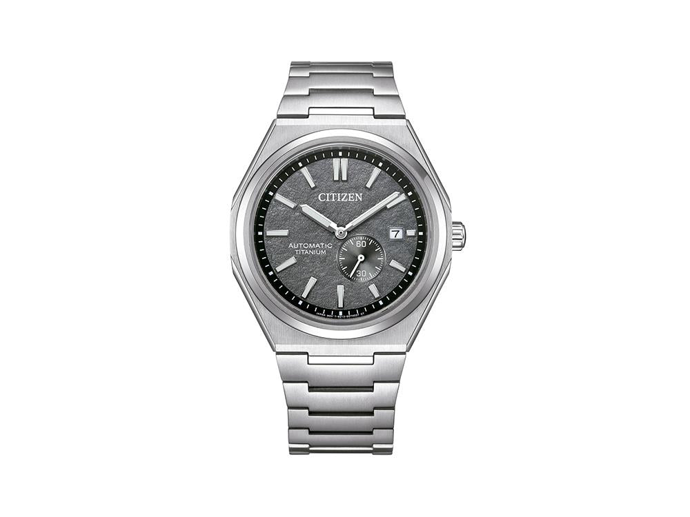 Reloj Automático Citizen Super Titanium, 40.5 mm, Gris, 10 atm, NJ0180-80H