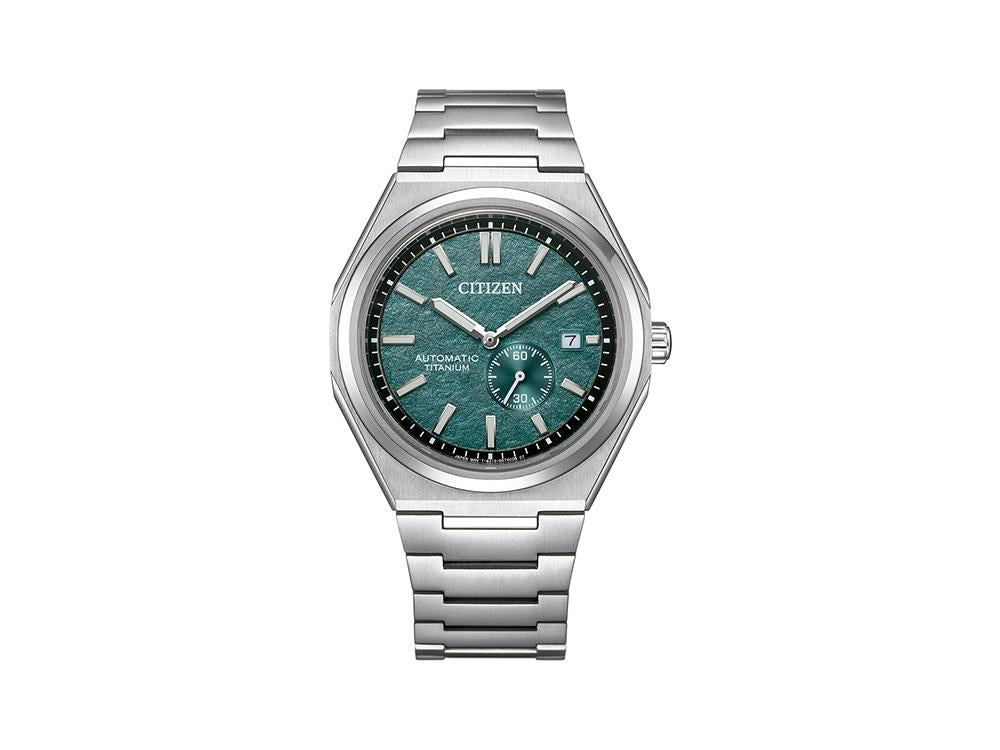 Reloj Automático Citizen Super Titanium, 40.5 mm, Verde, 10 atm, NJ0180-80X