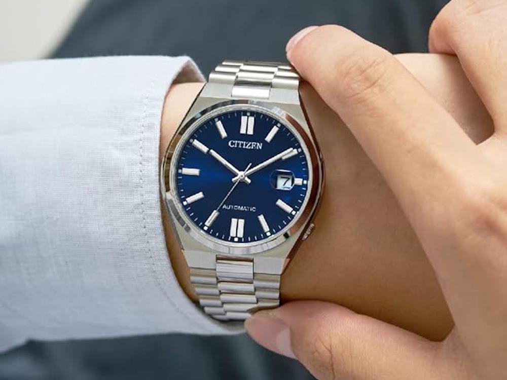 Reloj Automático Citizen Tsuyosa 8210, 37 mm, Azul, 5 atm , NJ0200-50M