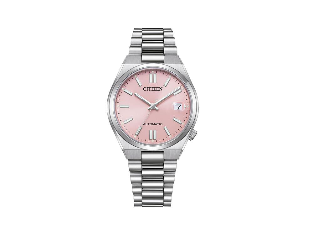 Reloj Automático Citizen Tsuyosa, Citizen 8210, 37 mm, Rosa, 10 atm, NJ0200-50Z