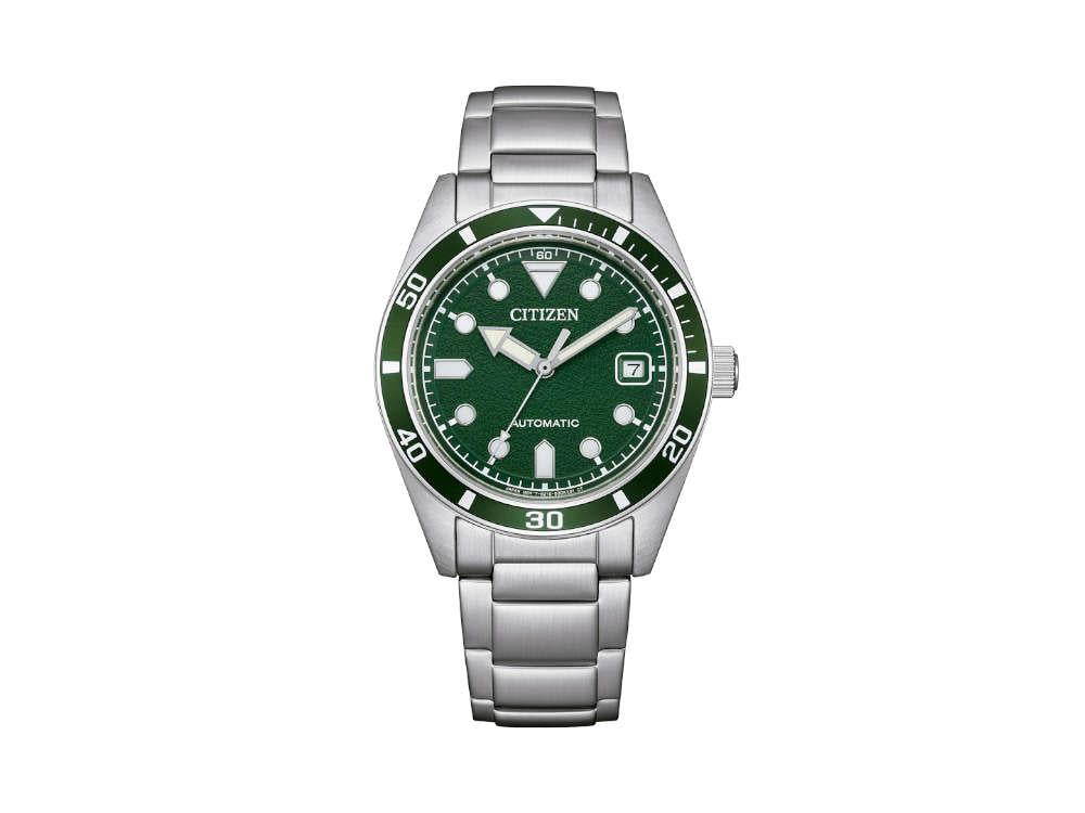 Reloj Automático Citizen OF Unisex, 38,5mm, Verde, 10 atm, NJ0220-52X