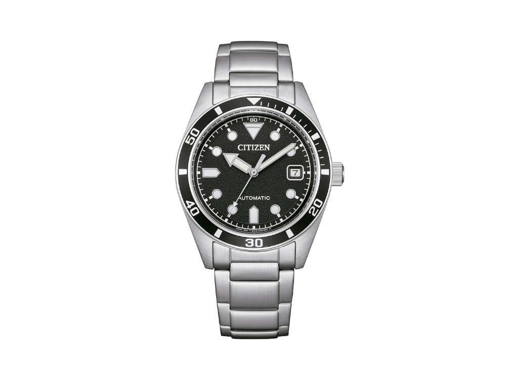 Reloj Automático Citizen OF Unisex, 38,5mm, Negro, 10 atm, NJ0221-50E