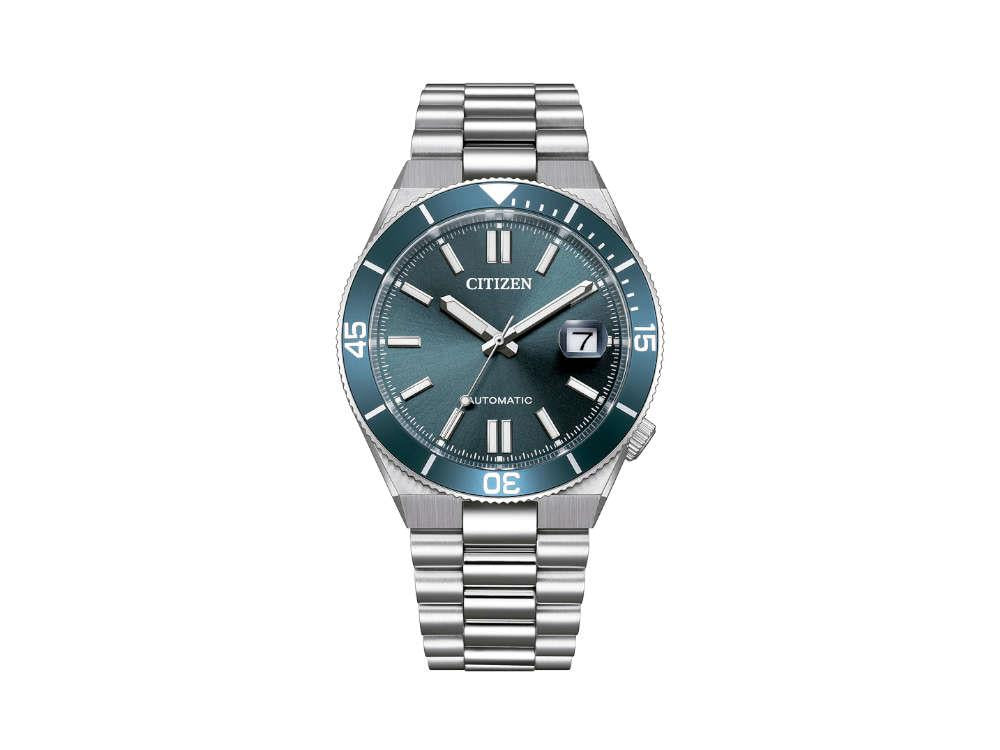 Reloj Automático Citizen Tsuyosa Shore, Citizen 8210, 40 mm, Azul, NJ0231-56L