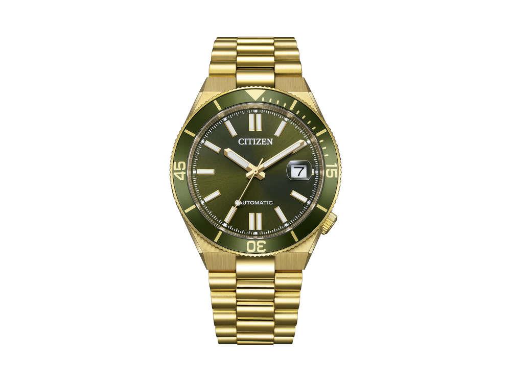 Reloj Automático Citizen Tsuyosa Shore, Citizen 8210, 40 mm, Verde, NJ0232-53X