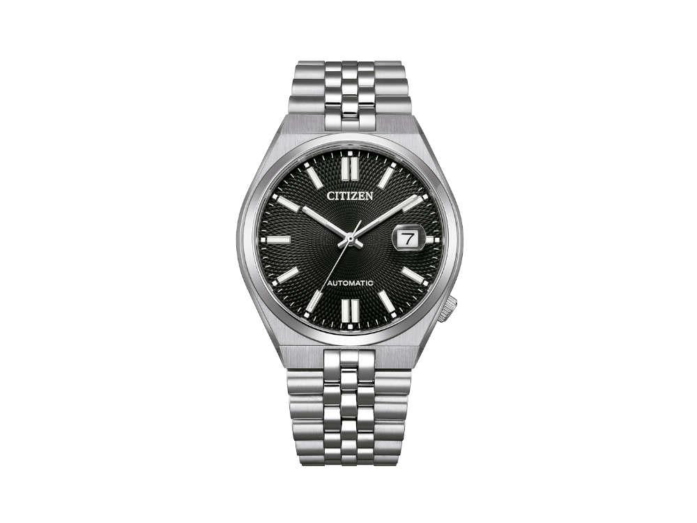 Reloj Automático Citizen Tsuyosa 60, 8310, 40 mm, Negro, NK0020-55E