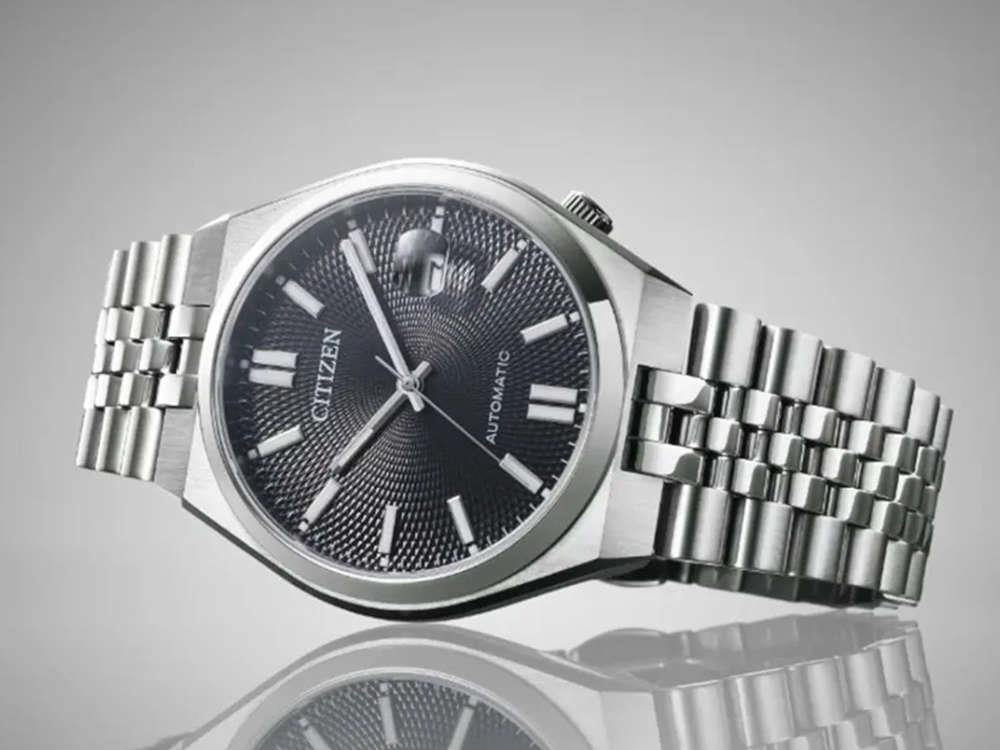 Reloj Automático Citizen Tsuyosa 60, 8310, 40 mm, Negro, NK0020-55E