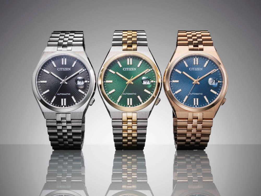 Reloj Automático Citizen Tsuyosa 60, 8310, 40 mm, Azul, NK0023-57L