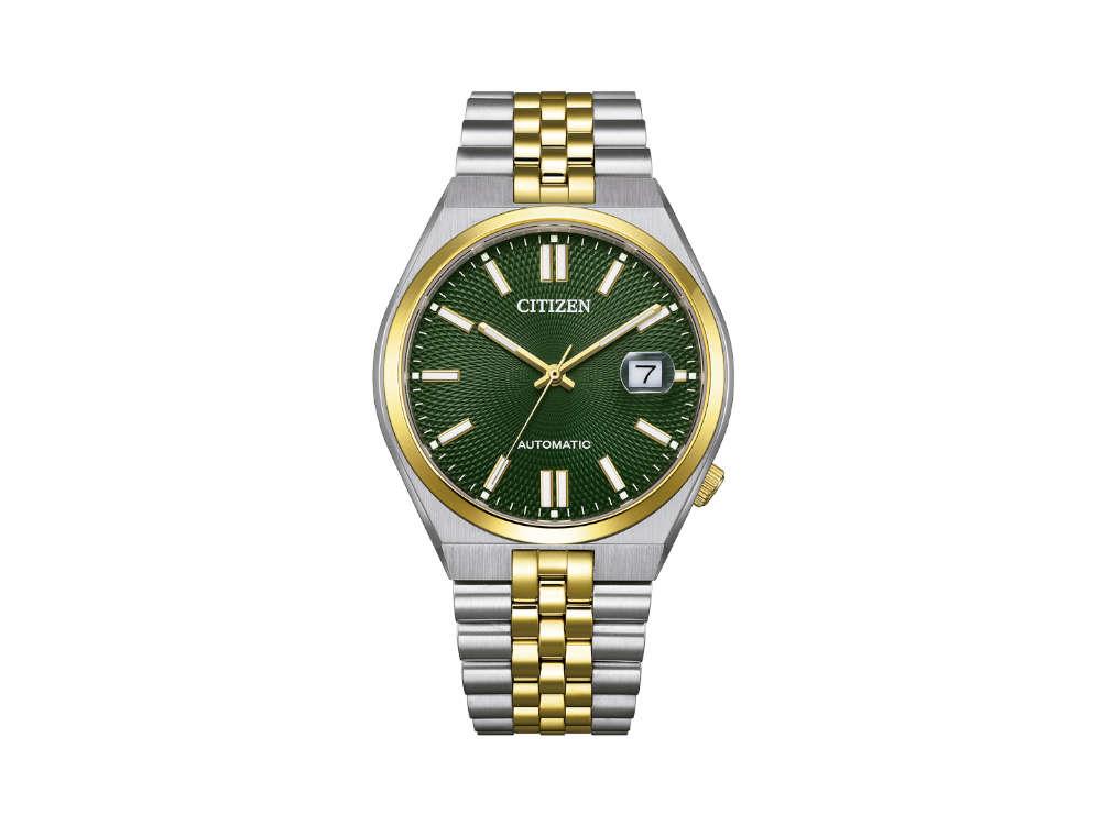 Reloj Automático Citizen Tsuyosa 60, 8310, 40 mm, Verde, NK0024-54X