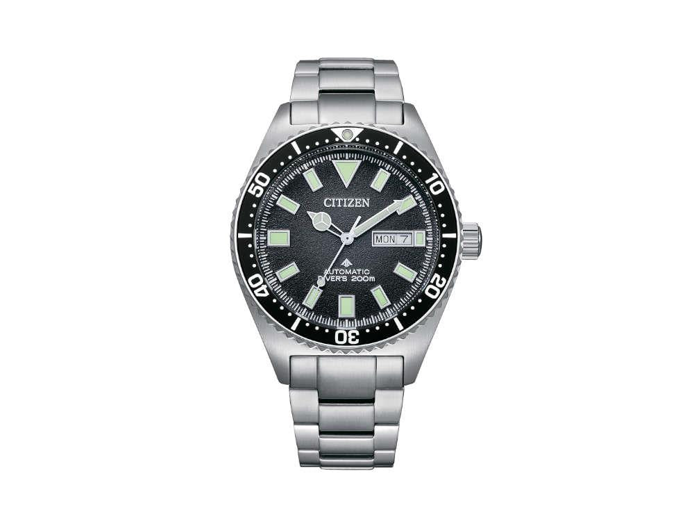 Reloj Automático Citizen Promaster, Negro, 41 mm, 20 atm, NY0120-52E
