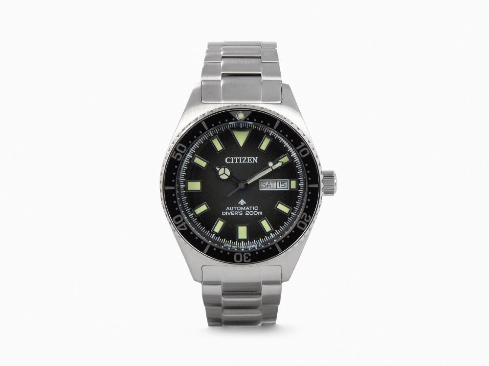 Reloj Automático Citizen Promaster, Negro, 41 mm, 20 atm, NY0120-52E