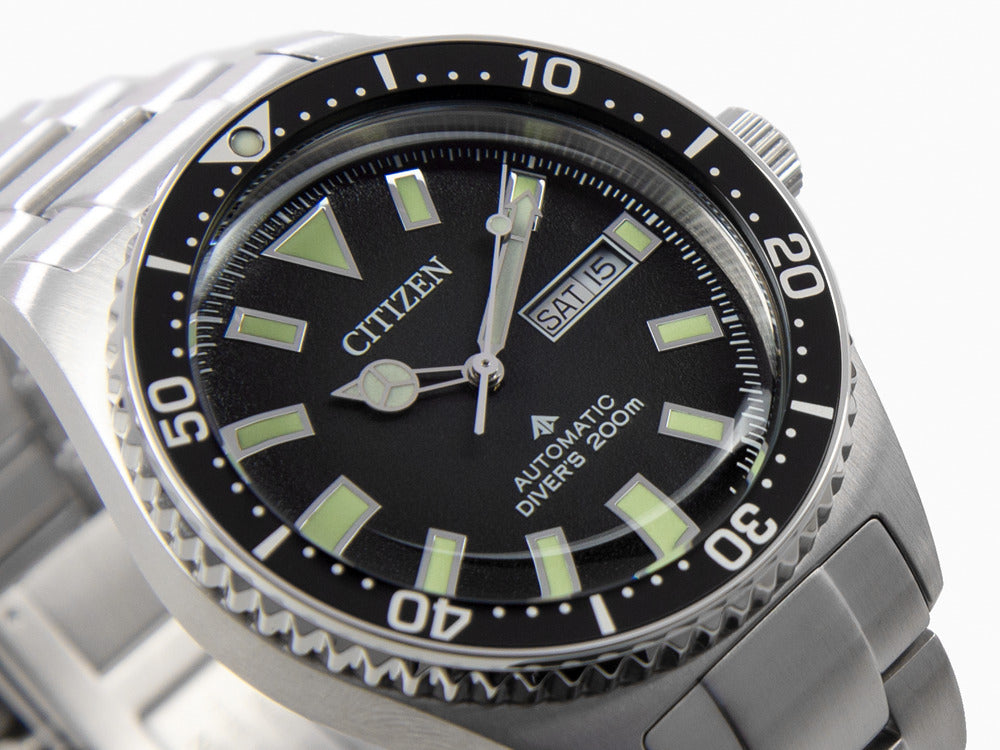 Reloj Automático Citizen Promaster, Negro, 41 mm, 20 atm, NY0120-52E