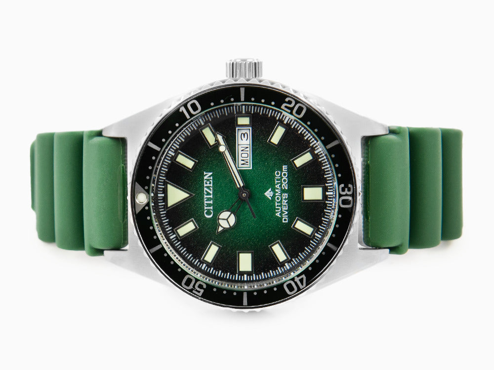 Reloj Automático Citizen Promaster, Verde, 41 mm, 20 atm, NY0121-09X