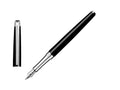 Caran d´Ache Léman Slim Black Ebony, Laca, Negro, 4791.782