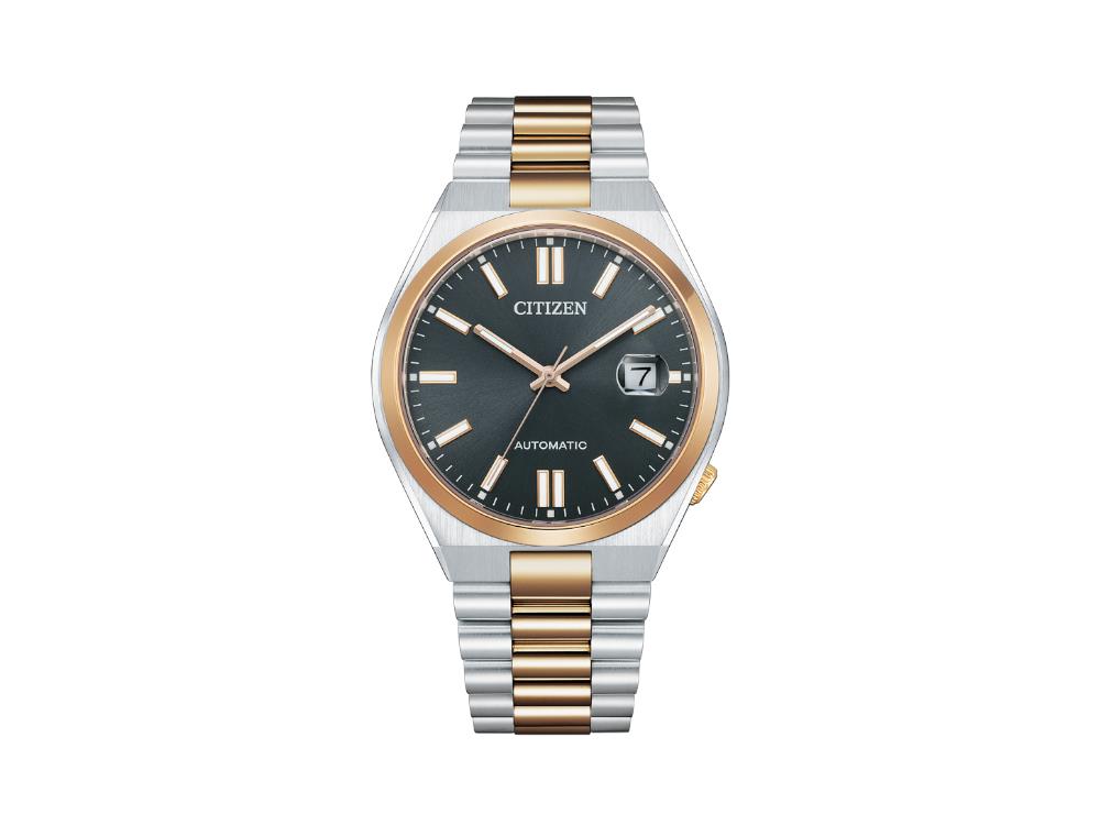 Reloj Automático Citizen Tsuyosa, Citizen 8210, 40 mm, Gris, NJ0154-80H