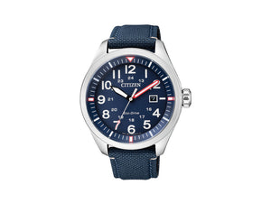 Reloj de Cuarzo Citizen OF, Eco Drive J810, 42.6 mm, Nylon, 10 atm, AW5000-16L