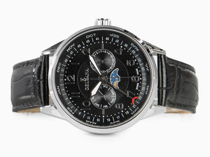 Reloj de Cuarzo Delbana Classic Retro Moonphase, Negro, 42 mm, 41601.646.6.034