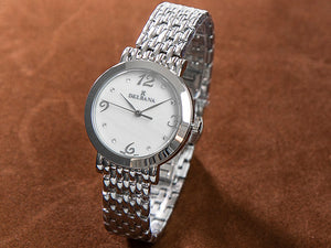 Reloj de Cuarzo Delbana Dress Villanova, Blanco, 32 mm, 41701.613.1.514