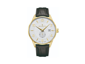 Reloj de Cuarzo Delbana Classic Retro, Blanco, 42 mm, 42601.622.6.064