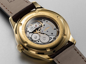 Reloj Automático Delbana Recordmaster Mechanical, dorado, 40 mm, 42601.748.6.024