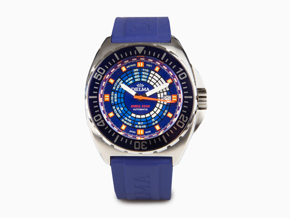 Reloj Automático Delma Diver Shell Star Decompression Timer, 41501.670.6.044