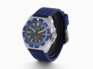 Reloj Automático Delma Racing Oceanmaster, Negro, 44 mm, 41501.670.6.048