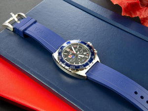 Reloj de Cuarzo Delma Racing Oceanmaster, Crono, Negro, 44 mm, 41501.678.6.048