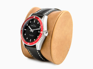 Reloj de Cuarzo Delma Diver Cayman, Negro, 42 mm, 20 atm, 41601.708.6.036
