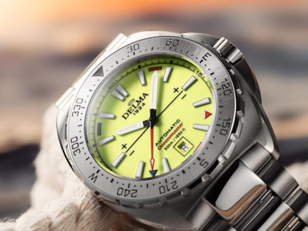 Reloj Automático Delma Diver Oceanmaster Lume, 44 mm, 41701.670.6.169