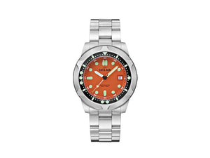 Reloj Automático Delma Diver Quattro, Naranja, Edición Limitada, 41701.744.6.158