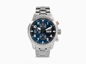 Reloj Automático Delma Aero Commander, Azul, 45 mm, Cronógrafo, 41702.580.6.049