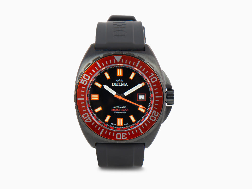 Reloj Automático Delma Diver Shell Star Black Tag, Ed. Limitada, 44501.670.6.151